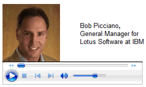 Image:Entrevista con Bob Picciano, General Manager for Lotus Software at IBM