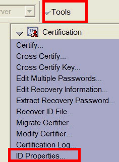 Image:Cambiar la contraseña del cert.id