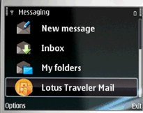 Image:Soporte de Lotus Notes Traveler 8.5 para Symbian