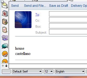 Image:Selector de idioma de bloques de texto en Lotus Notes