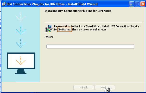 Image:Available IBM Connections Plug-ins for IBM Notes with support for IBM Notes 9