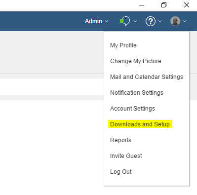 Image:Configuración de MS Outlook 2016 para el acceso a IBM Connections Cloud