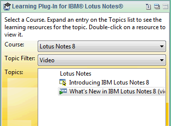 Image:Hidden in the learning plug-in for IBM Lotus Notes
