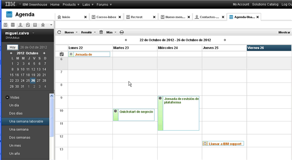 Image:iNotes Social Edition disponible en GreenHouse