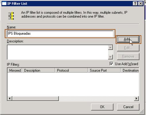 Image:Protegiéndose frente a ataques de fuerza bruta contra SMTP en IBM Domino II - Configurando IP Security Management en Windows 2003