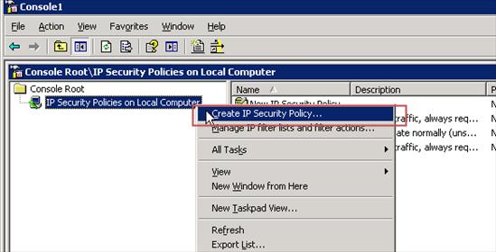 Image:Protegiéndose frente a ataques de fuerza bruta contra SMTP en IBM Domino II - Configurando IP Security Management en Windows 2003