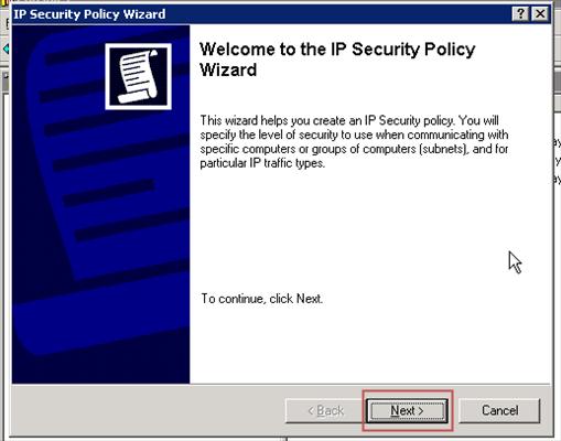 Image:Protegiéndose frente a ataques de fuerza bruta contra SMTP en IBM Domino II - Configurando IP Security Management en Windows 2003