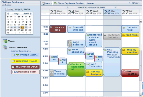 Image:Team Calendar en IBM Notes